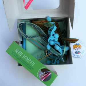 Kit DIY – Ciel et Vert – pompon