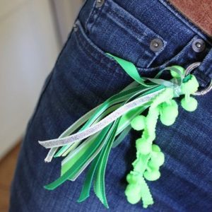 Kit DIY – Pomme verte acidulée – pompon