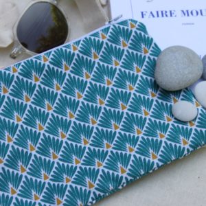 Kit couture – Pour le bord de mer – Pochette zippée