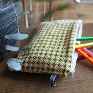 Kit couture – Flashback mosaïk – Pochette zippée