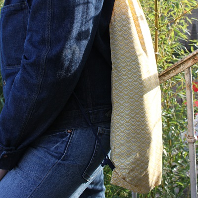 sac en tissu pour le pain couture débutant DIY
