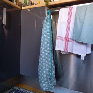 Kit couture – Tu me fais tourner la tête, coloris vert – sac à pain