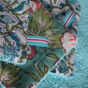 Kit de couture – Jardin secret indien – 5 lingettes démaquillantes